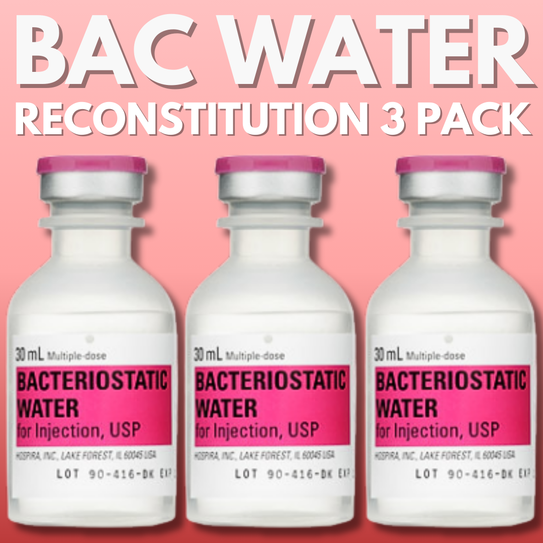 3 BAC Water 30ML - Reconstitution